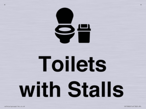 Toilets: Stalls with Sanitary Bin